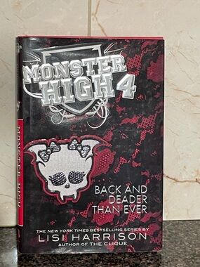 RARE‼️ Monster High Back and Deader Than Ever book